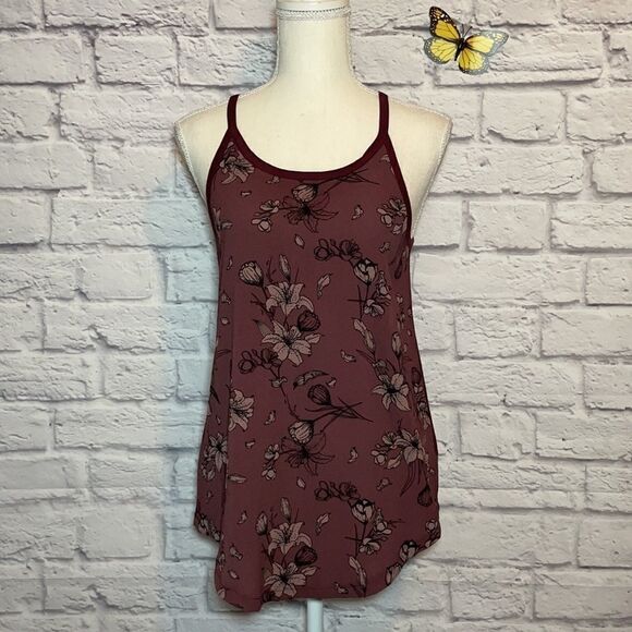 KISMET Floral Print Tank Top Size Extra Small - Picture 2 of 8